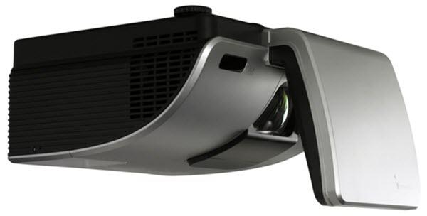 Sharp projector being serviced